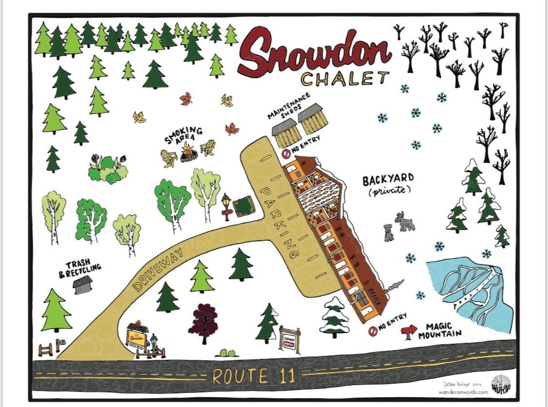 Snowdon Chalet Motel Londonderry Екстериор снимка